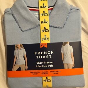 Girls French toast uniform polo . Brand new in packaging
